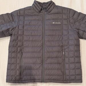 Columbia Men's Charcoal Puffer Jacket